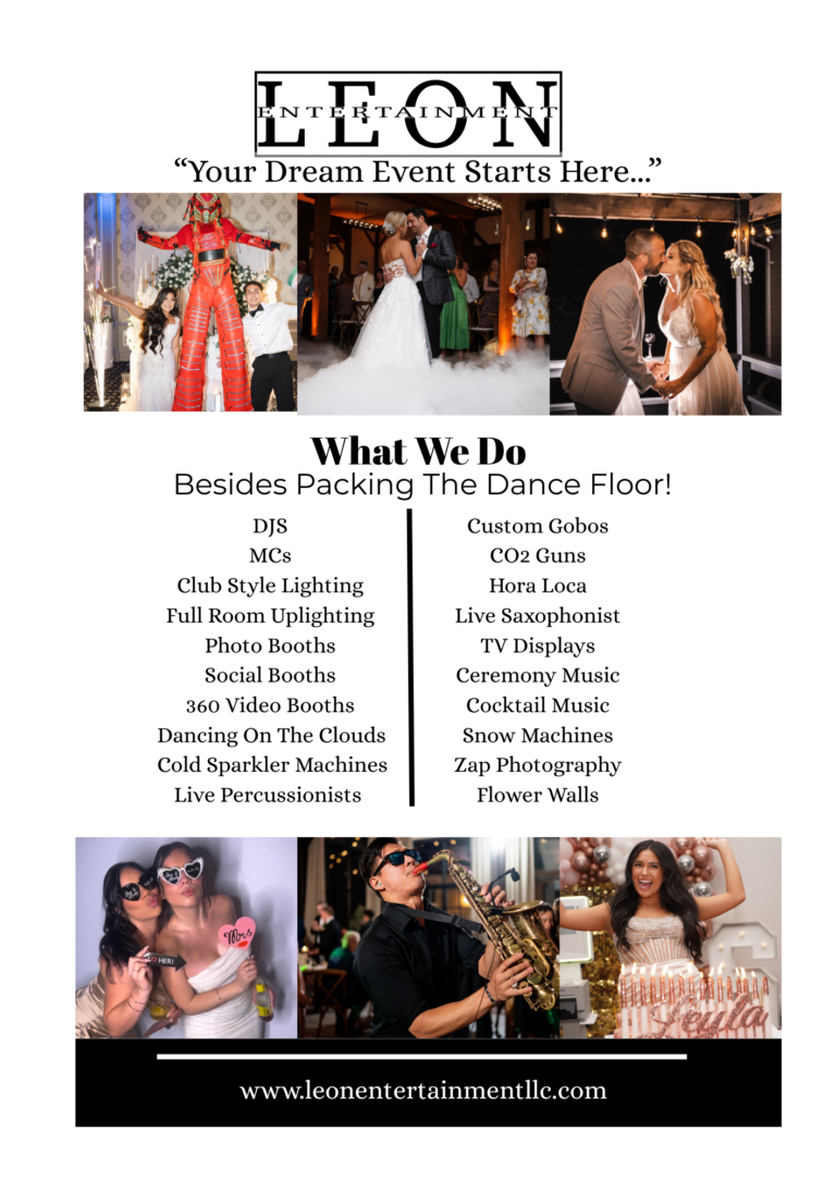 Your Dream Event Starts Here. 1 768x1084